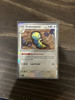 Pokemon Temporal Forces Holo Rare Card 129/162 Dundunsparce - Image 1