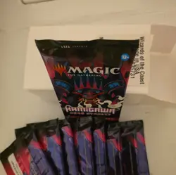 Lot Of 9 New Kamigawa Neon Dynasty Magic The Gathering Draft Booster Packs MTG - Image 5
