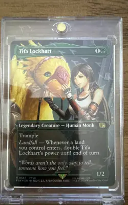 Tifa Lockhart (Borderless) (Chocobo Track Foil) Final Fantasy Foil - Image 1