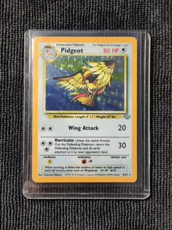Pokemon Jungle LP Pidgeot Holo Rare Card 8/64 Unlimited - Image 1
