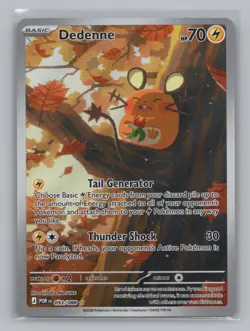 Dedenne 093/088 ME03: Perfect Order NM Pokemon TCG Illustration Rare - Image 1