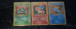 Japanese Pokemon CD Promo 1998 Charizard, Venusaur, Blastoise Near Mint - Image 1