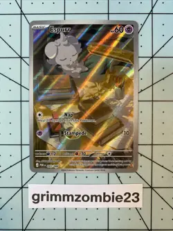 Espurr - Pokemon - Illustration Rare - 095/088 - ME03: Perfect Order - Near Mint - Image 1