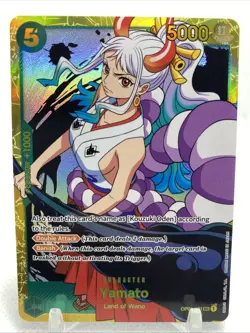 • Yamato • OP01-121 SEC Premium Booster Promo Holo Foil One Piece TCG - Image 1