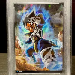 PSA 10 -- Dragon Ball Japanese Itajaga Card -- Vol.4 Son Goku Vegeta japanese - Image 3