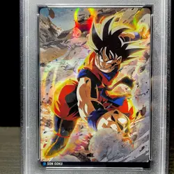 PSA 10 -- Dragon Ball Japanese Itajaga Card -- Vol.4 Son Goku Vegeta japanese - Image 4