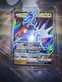 Pokemon TCG Dialga GX Ultra Prism Ultra Rare 100/156 - Image 1