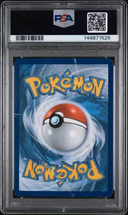2015 POKEMON XY DOUBLE CRISIS #15 FULL ART/TEAM MAGMA'S GROUDON EX PSA 1 - Image 2