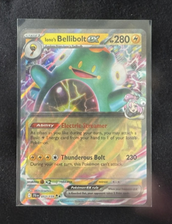 Iono's bellibolt ex 053/159 - Pokemon TCG: Journey Together - Double Rare MINT! - Image 1