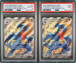 SEQUENTIAL PSA 10 PSA 9 CYNTHIA'S GARCHOMP EX 204 BLACK STAR PROMO POKEMON - Image 1