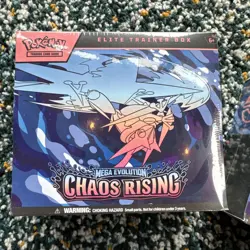 2 Pokemon Chaos Rising ETB & 2 Hanger Packs! Sealed!! In Hand! Fast Shipping! - Image 2