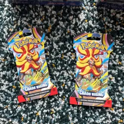 2 Pokemon Chaos Rising ETB & 2 Hanger Packs! Sealed!! In Hand! Fast Shipping! - Image 5