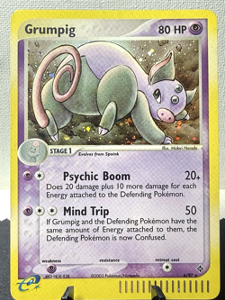 Pokemon TCG: EX Dragon Grumpig 6/97 Holo Rare NM - Image 1