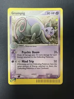Pokemon TCG: EX Dragon Grumpig 6/97 Holo Rare NM - Image 5