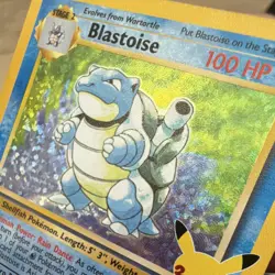 Blastoise 2/102 Celebrations Classic Collection Holo Pokemon TCG English - Image 2