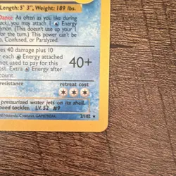 Blastoise 2/102 Celebrations Classic Collection Holo Pokemon TCG English - Image 4