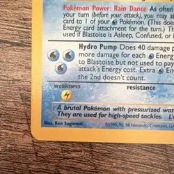 Blastoise 2/102 Celebrations Classic Collection Holo Pokemon TCG English - Image 5