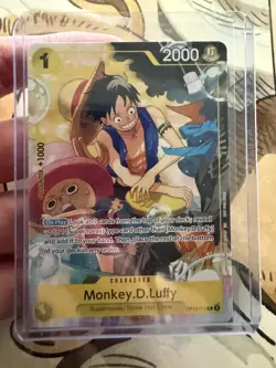 One Piece Monkey D Luffy OP10-111 Welcome Pack 2026 Vol 1 English Full Art Promo - Image 1