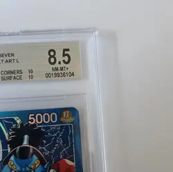 BGS 8.5 Jinbe OP14-040 (Leader Alternate Art ) - Azure Sea's Seven - Image 4