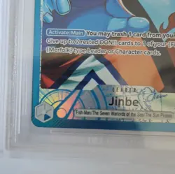BGS 8.5 Jinbe OP14-040 (Leader Alternate Art ) - Azure Sea's Seven - Image 5