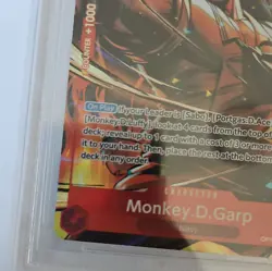 BGS 9.5 Monkey.D.Garp OP13-016 (Alternate Art) - Carrying on His Will - Image 5