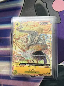 Sanji OP04-104 SR Parallel Alt Art Kingdoms of Intrigue One Piece Japanese Mint - Image 1