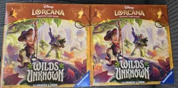 Disney Lorcana TCG: Wilds Unknown Illumineer's Trove 16 Booster Packs 2 Boxes - Image 1