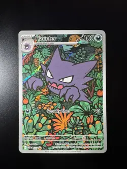 Pokemon TCG Haunter 027 Promo Card Mega Evolutions - Image 1