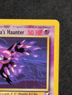 Sabrina's Haunter 58/132 Gym Heroes Vintage Pokemon Card Near Mint - Image 4