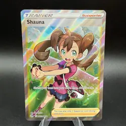 Shauna ⭐ 263/264 Holo Ultra Rare (Fusion Strike, 2021) Pokemon TCG Card NM! - Image 1