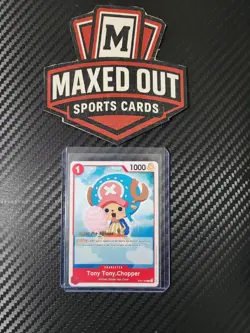 One Piece Super Pre-Release Gold Stamp ST01-006 Tony Tony Chopper English Card - Image 1