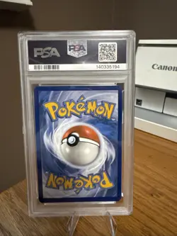Pokemon Stellar Crown Bulbasaur Illustration Rare Holo Card 143/142 PSA 8 - Image 2