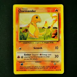 8 POKEMON CARDS Charmander Diglett Machop Starmie Pikachu Ponyta Rattata Tangela - Image 3