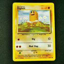 8 POKEMON CARDS Charmander Diglett Machop Starmie Pikachu Ponyta Rattata Tangela - Image 4