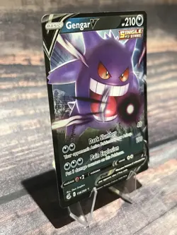 Gengar V 156/264 Ultra Rare SWSH08: Fusion Strike Pokemon Card - Image 2