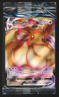 Eevee VMAX SWSH087 | Holo Pokemon Card | Black Star Promo | NM **SEALED** - Image 1
