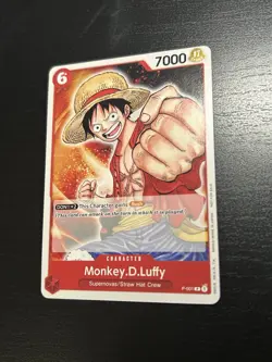Monkey.D.Luffy (Promotion Pack 2022) P-001 One Piece Promo Cards -Pre Errata- LP - Image 1