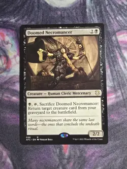 Doomed Necromancer Commander: Adventures in the Forgotten Realms Regular - Image 1