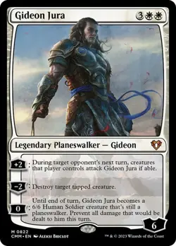 MTG - Gideon Jura - Commander Masters - Magic the Gathering - Image 1