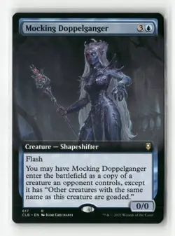 Mocking Doppelganger - #617 - Non Foil - MTG - Near Mint - Image 1