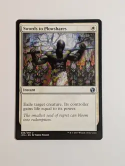 MTG - 1x Swords to Plowshares - Eternal Masters - LP - Magic The Gathering #36 - Image 4
