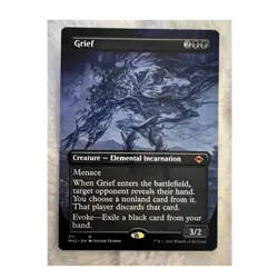 Grief Modern Horizons 2 Borderless Regular Mythic Black Creature 311 2021 MTG NM - Image 1