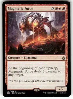Magmatic Force 181 Rare Battlebond Magic: The Gathering Near Mint - Image 1