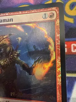 Immolation Shaman Regular - Ravnica Allegiance MTG- Prerelease Foil!!! - Image 2