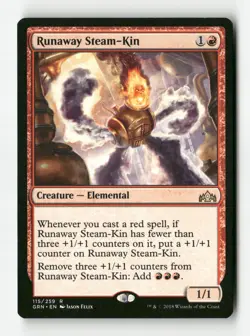 Runaway Steam-Kin - Guilds of Ravnica - #115 - Non-Foil - NM - MTG - Image 1
