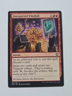 MTG Unexpected Windfall AFR 164/281 Regular Common NM - Image 1