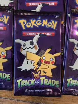 Pokemon TCG Trick or Trade Booster Packs 28 Pack 2023 Halloween Card Lot Bundle - Image 4