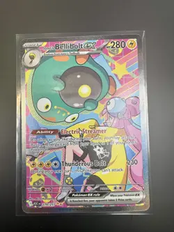Pokemon Ascended Heroes Ionos Bellibolt ex 279/217 Special Illustration Rare SIR - Image 3