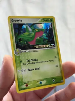 Pokemon TCG Grovyle Emerald 28/106 Reverse Holo Uncommon 70HP - Image 3