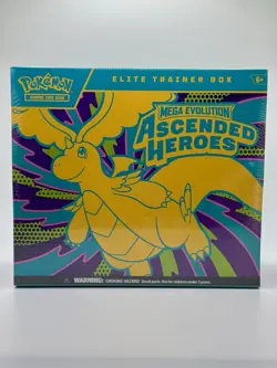 Ascended Heroes ETB Elite Trainer Box FACTORY SEALED Pokemon Pikachu Gengar - Image 1